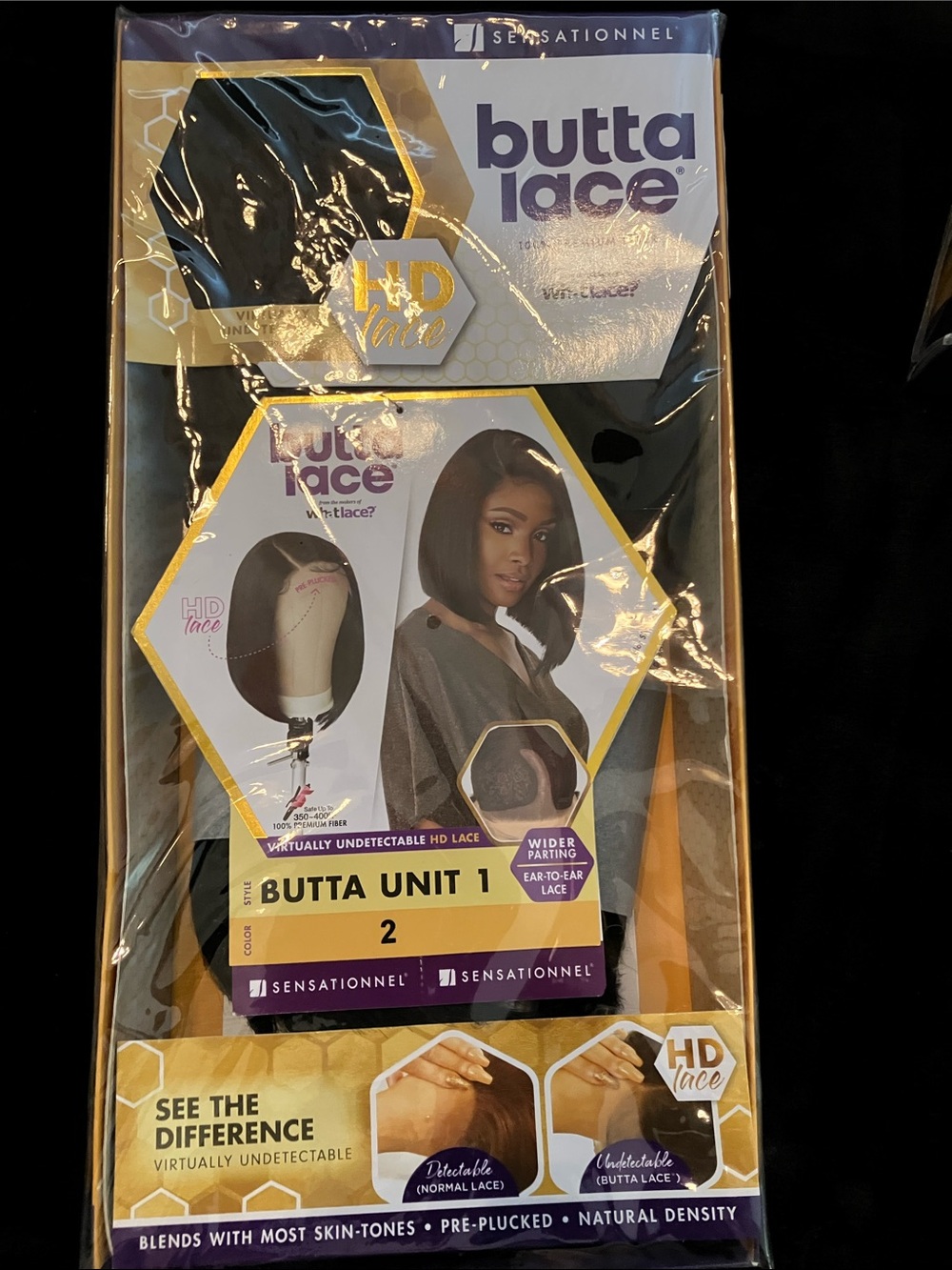 Sensationalnel Butta Lace Butta Unit 1 Women’s Lace Wig - 2 (Black)